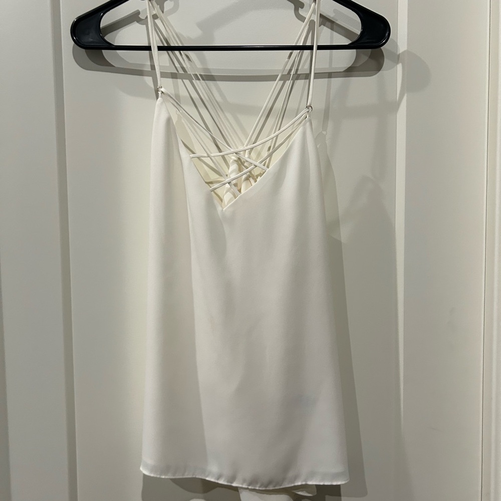 Express Cream Strappy Camisole